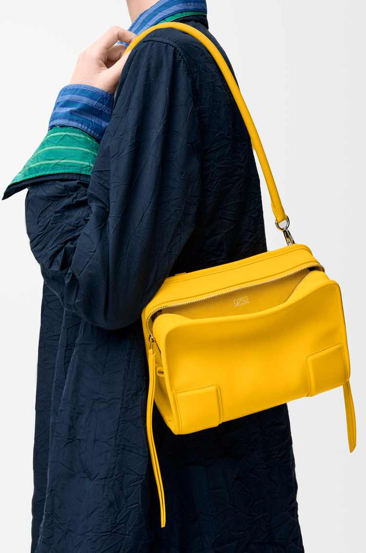 LOEWE Small Amazona 180 bag in soft calfskin Daisy Yellow