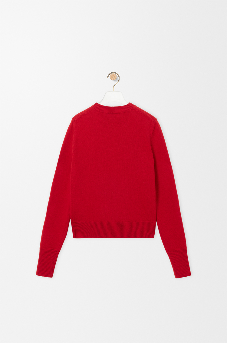 LOEWE Sweater in wool Red
