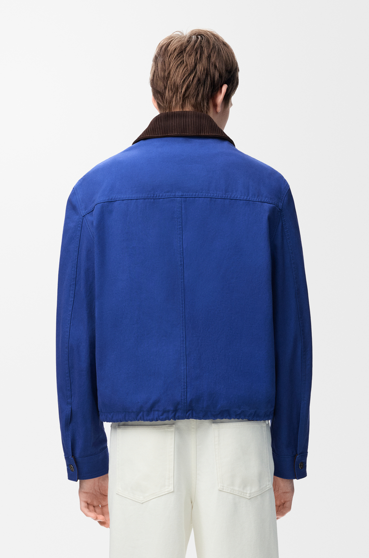 LOEWE Giacca workwear in cotone Blu