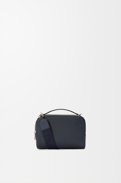 LOEWE Mini crossbody camera bag in soft grained calfskin Deep Navy