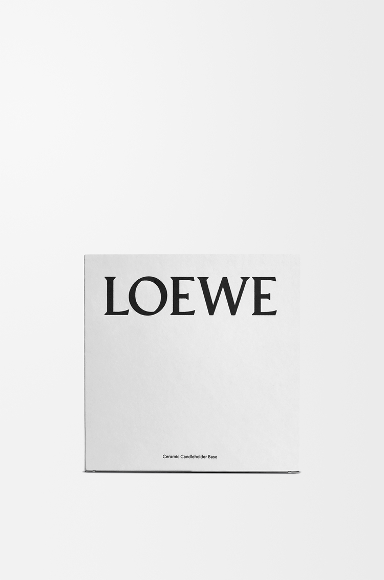 LOEWE Base para candelabro Terracota