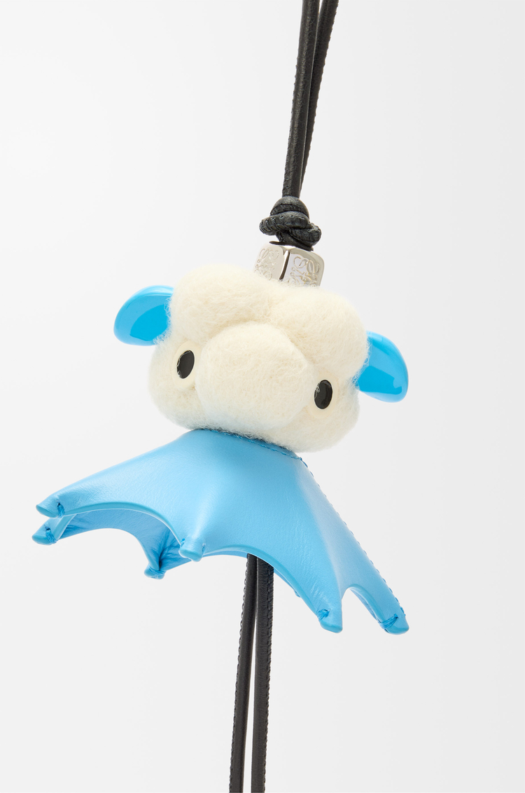 LOEWE Ciondolo Fluffy Puzz Nero/Bianco