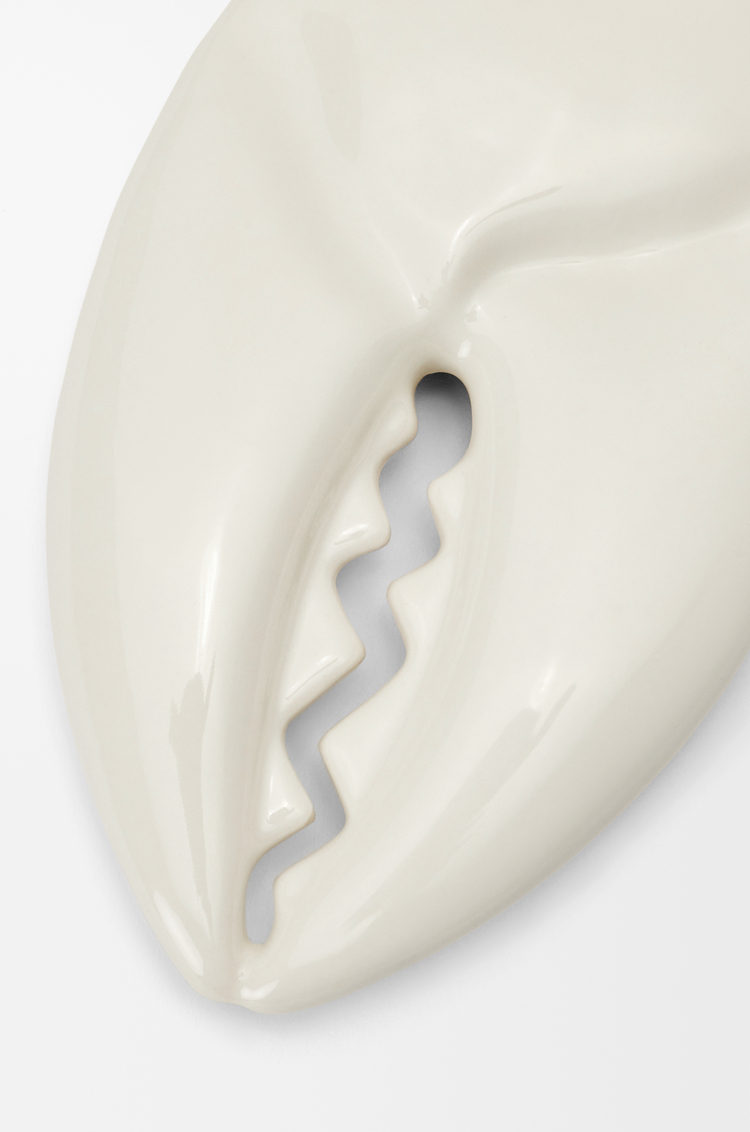 LOEWE Broche Claw Blanco Roto