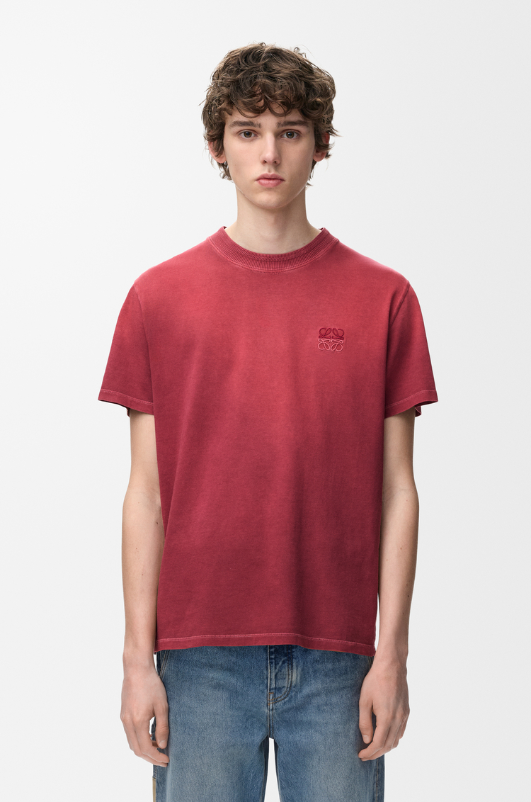 LOEWE Regular fit T-shirt in cotton Red