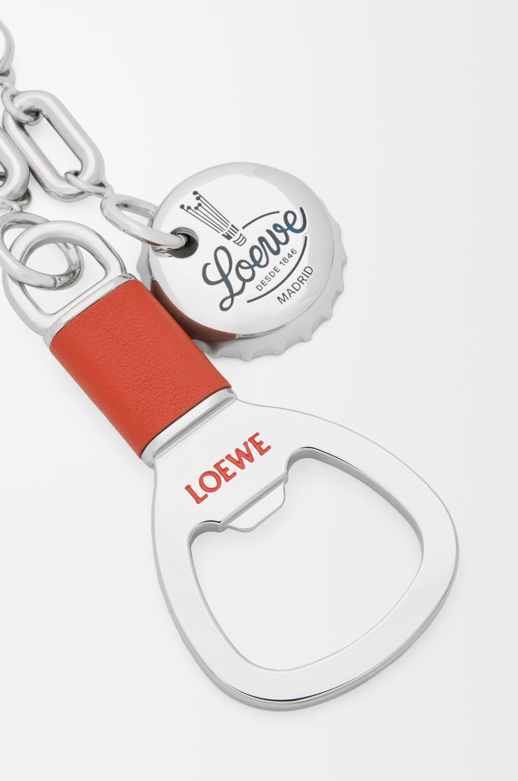 LOEWE Bottle opener charm Silver