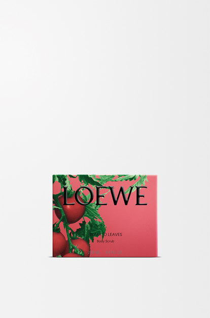 LOEWE Tomato Leaves body scrub 200 ml Red