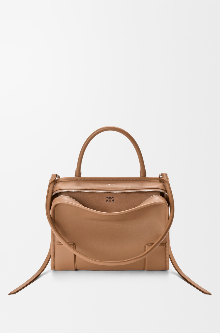 LOEWE Medium Amazona 180 bag in soft calfskin Mocha