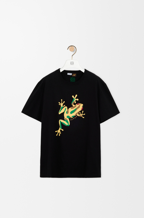LOEWE T-shirt in cotone vestibilità rilassata Nero
