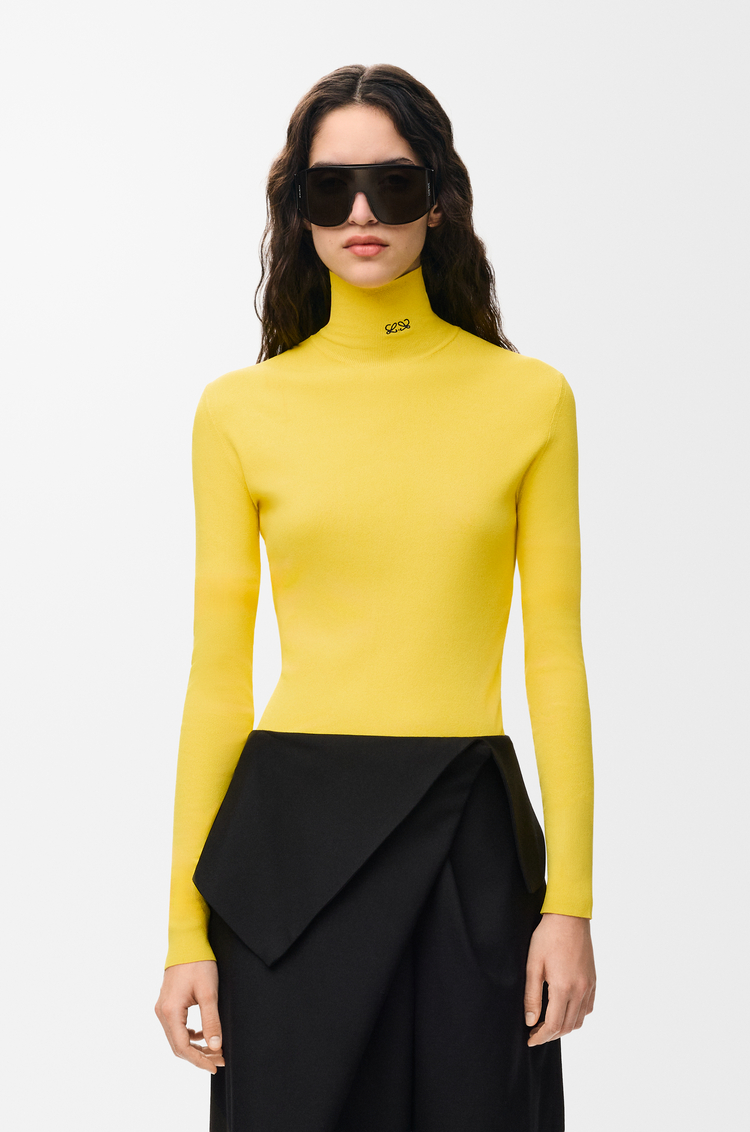 LOEWE Top in viscose blend Yellow