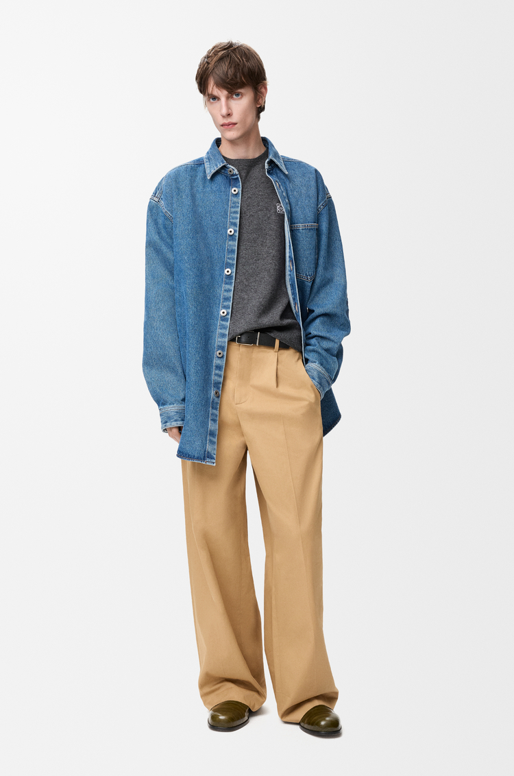 LOEWE Pull en laine Gris