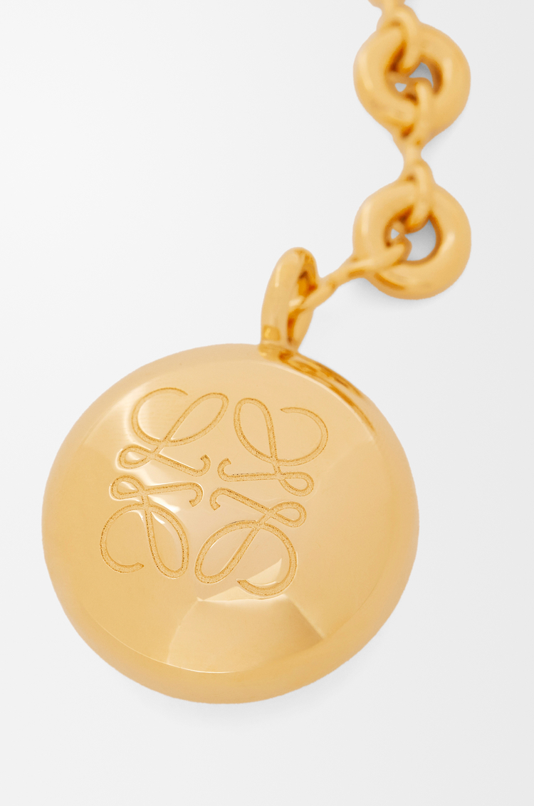 LOEWE Porte-clés Pebble Doré