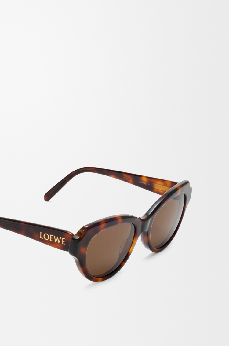 LOEWE Swan Slim sunglasses Havana