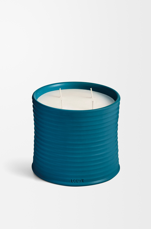 LOEWE Grande bougie Incense Bleu Foncé
