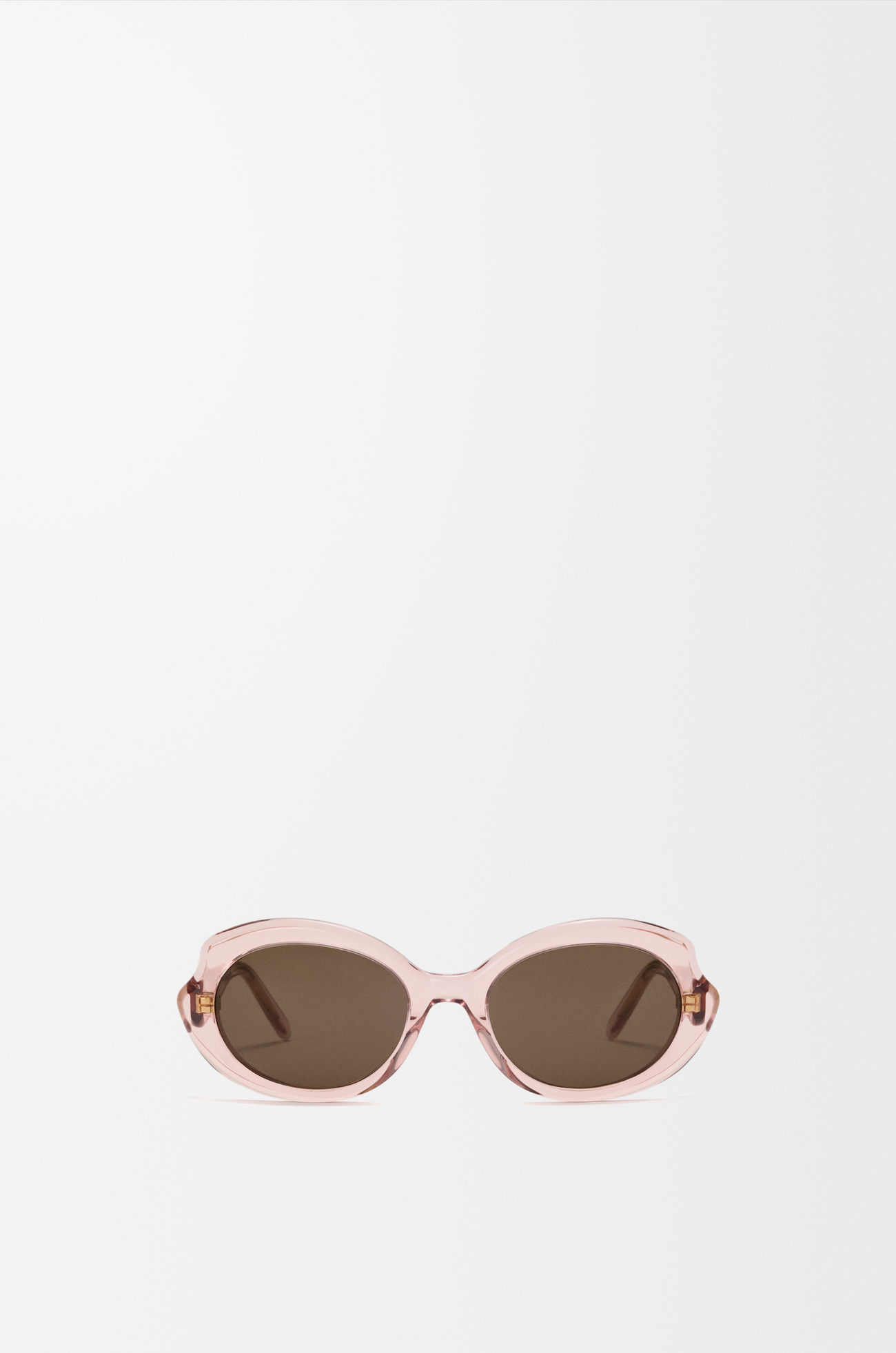 LOEWE Occhiali da sole Mini Oval Slim Transparent Antique Rose