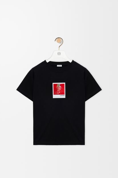 LOEWE Regular fit T-shirt in cotton Black