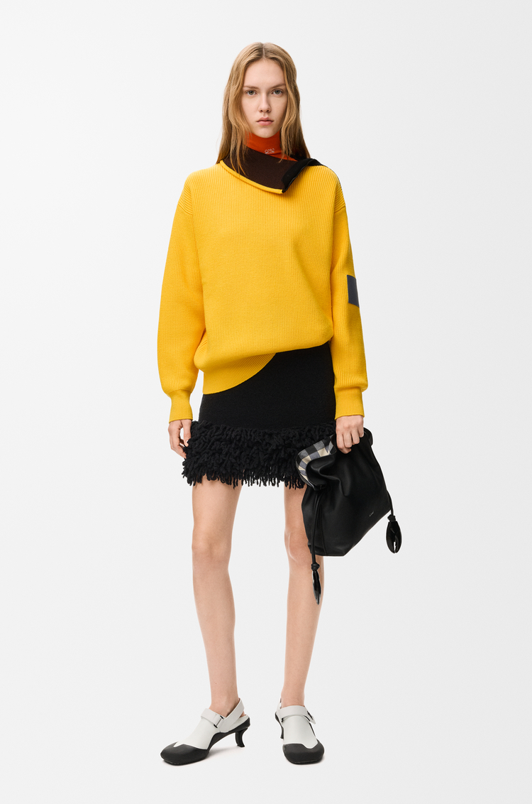 LOEWE Skirt in wool blend Black