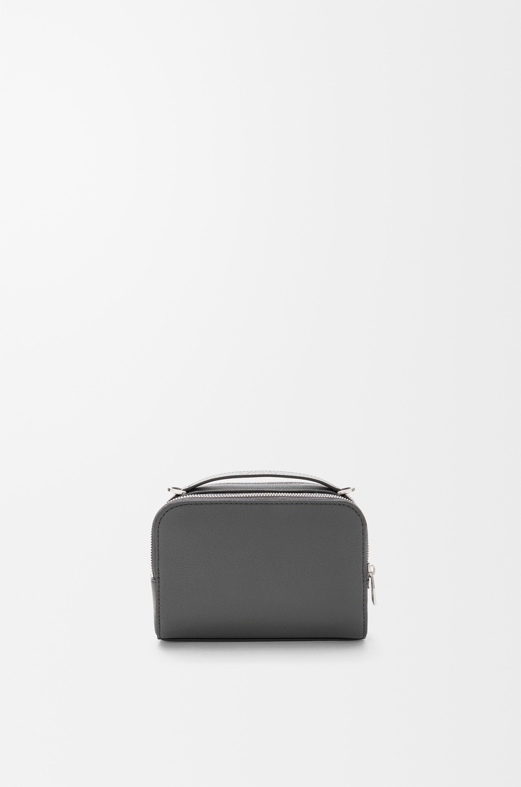 LOEWE Mini crossbody camera bag in soft grained calfskin Anthracite