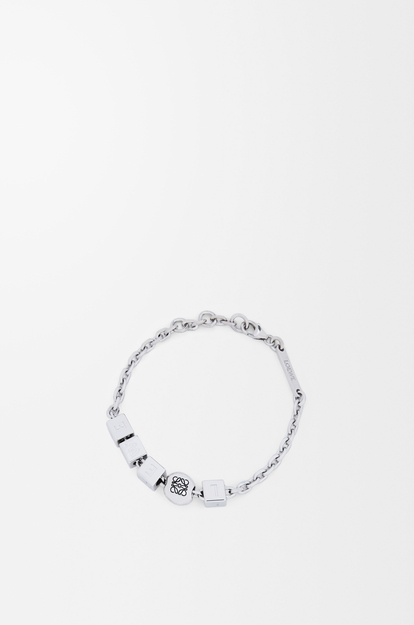 LOEWE Pebble Cube bracelet in sterling silver Silver