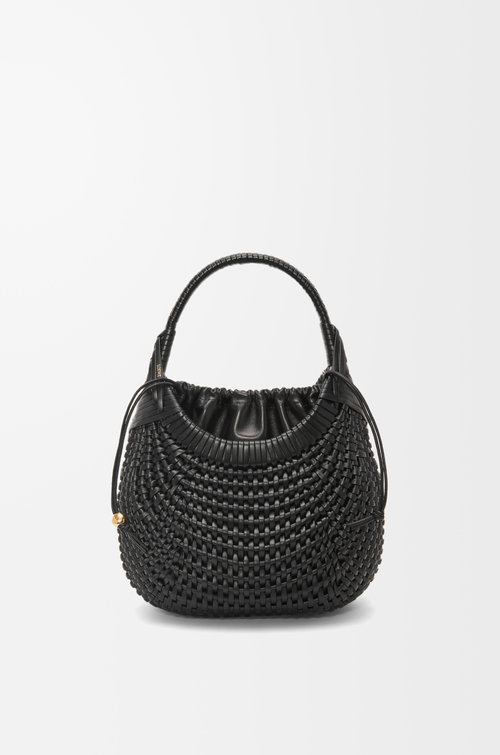 LOEWE Borsa Diamond hobo in pelle di vitello Nero