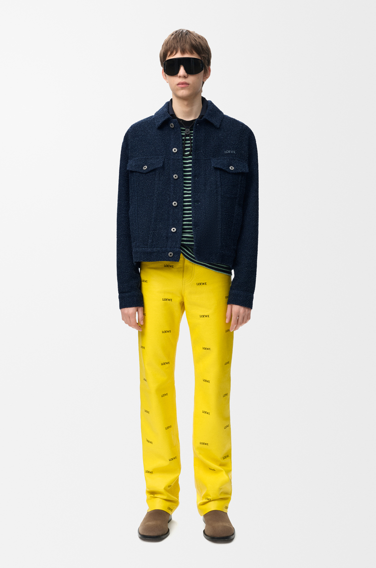 LOEWE Chaqueta trucker en denim Azul Vaquero Oscuro