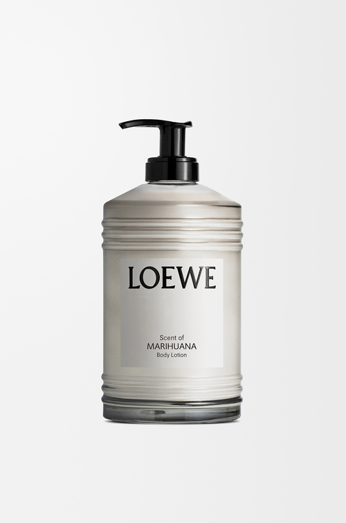 LOEWE Scent of Marihuana body lotion Dark Green