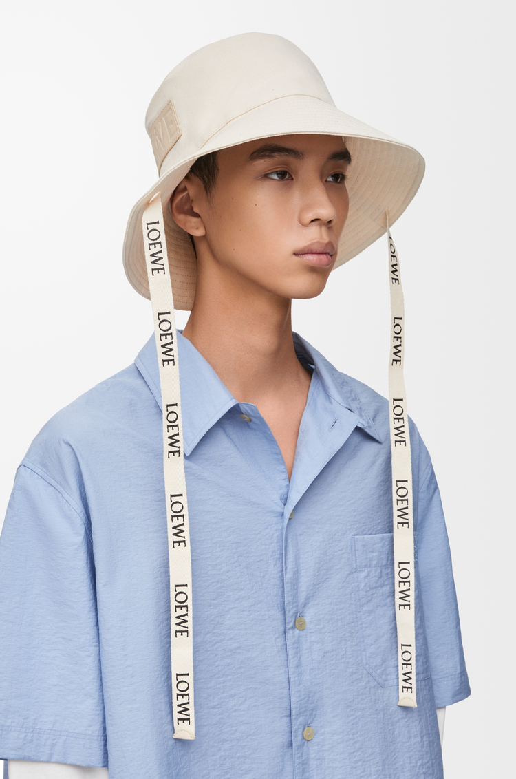 LOEWE フィッシャーマンハット（キャンバス） ソフトホワイト