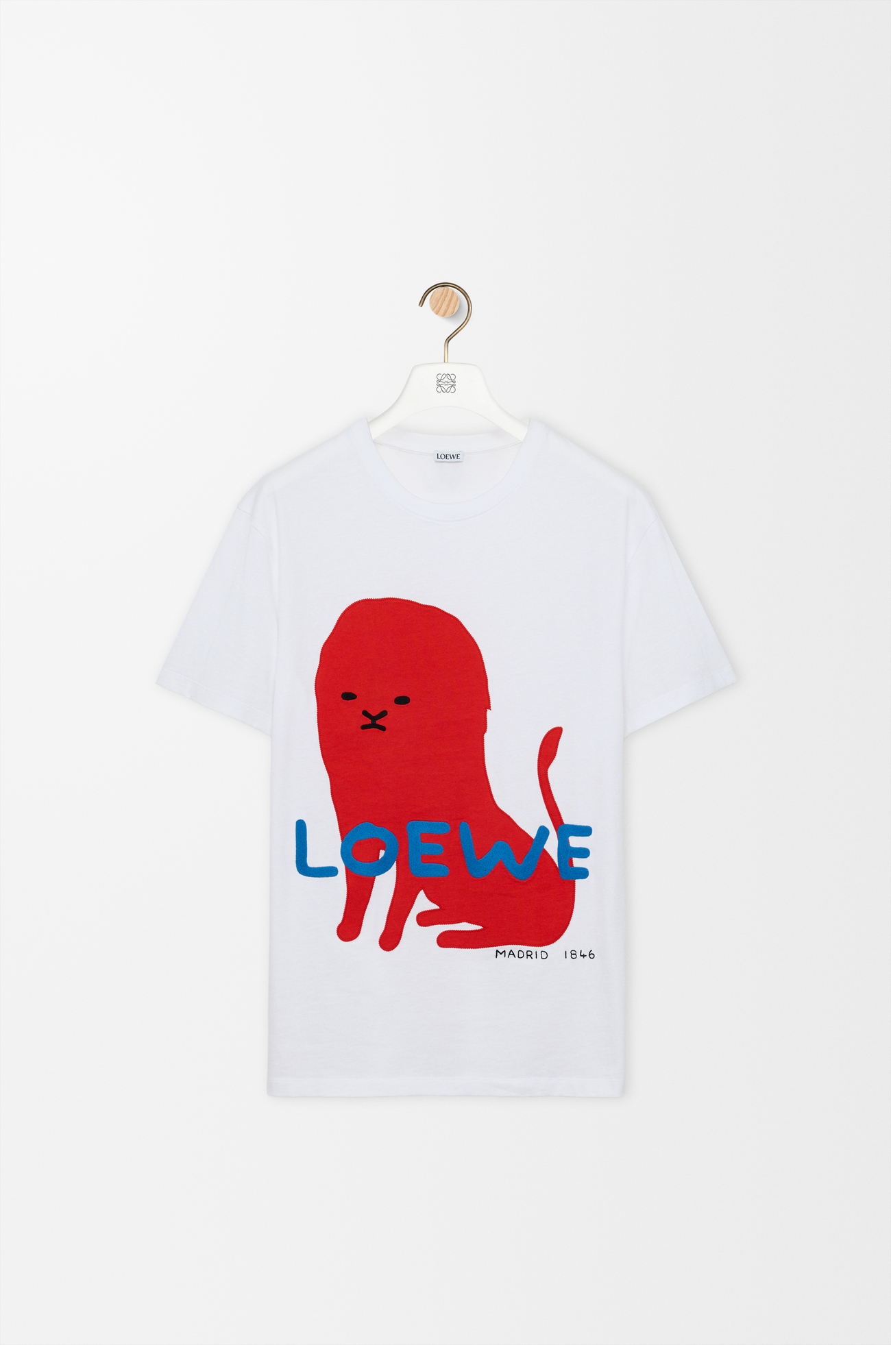 LOEWE T-shirt classique en coton Blanc