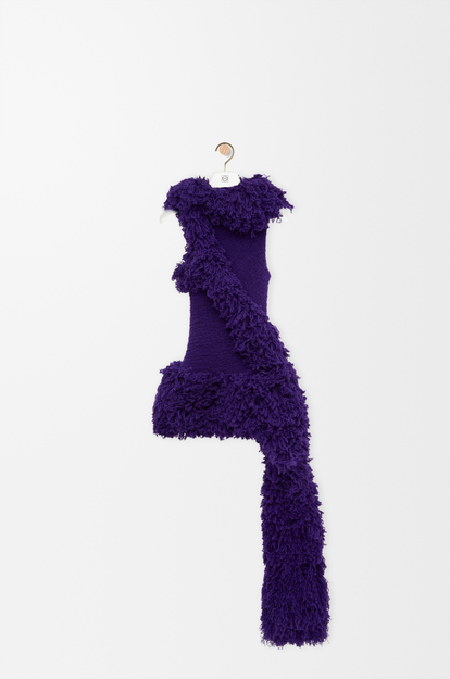 LOEWE Dress in wool blend Purple