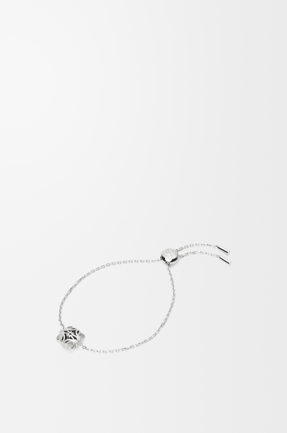 LOEWE Anagram Bombé bracelet in sterling silver Silver