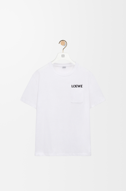 LOEWE Relaxed fit T-shirt in cotton White