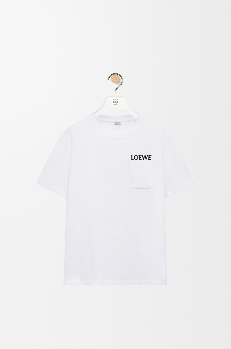 LOEWE Relaxed fit T-shirt in cotton White