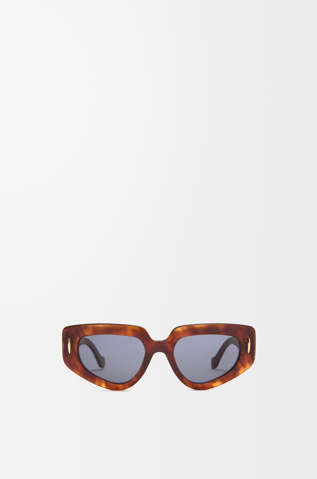 LOEWE Occhiali da sole Butterfly Screen piccoli Havana Fiammato