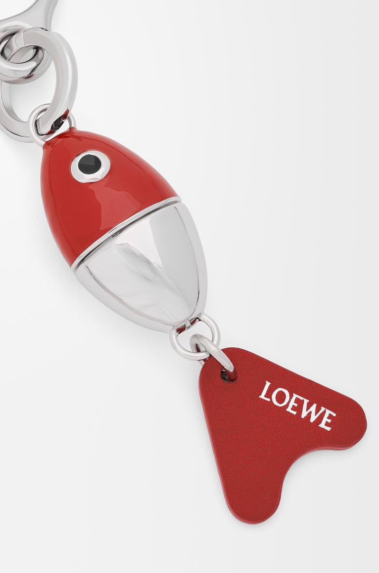 LOEWE Charm appât de pêche Red/Silver