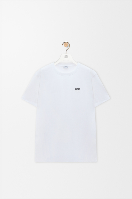 LOEWE T-shirt classique en coton Blanc