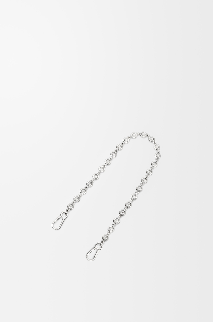 LOEWE Donut Kette aus Messing Silber