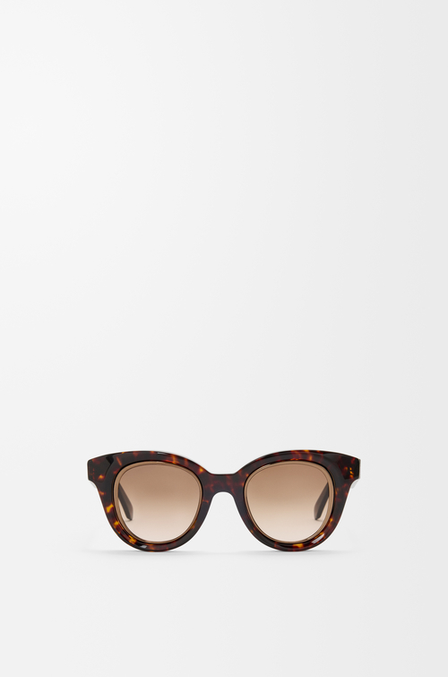 LOEWE Occhiali da sole a farfalla Anagram mini Avana