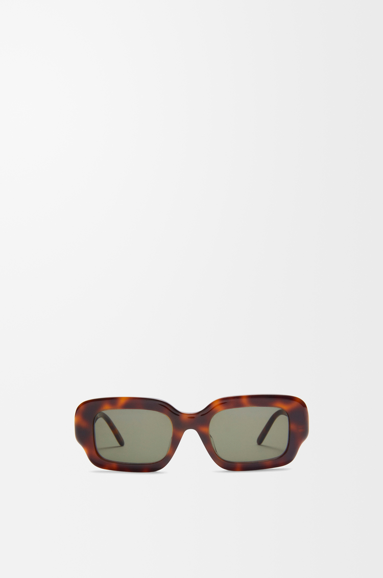 LOEWE Rectangular Slim sunglasses Havana