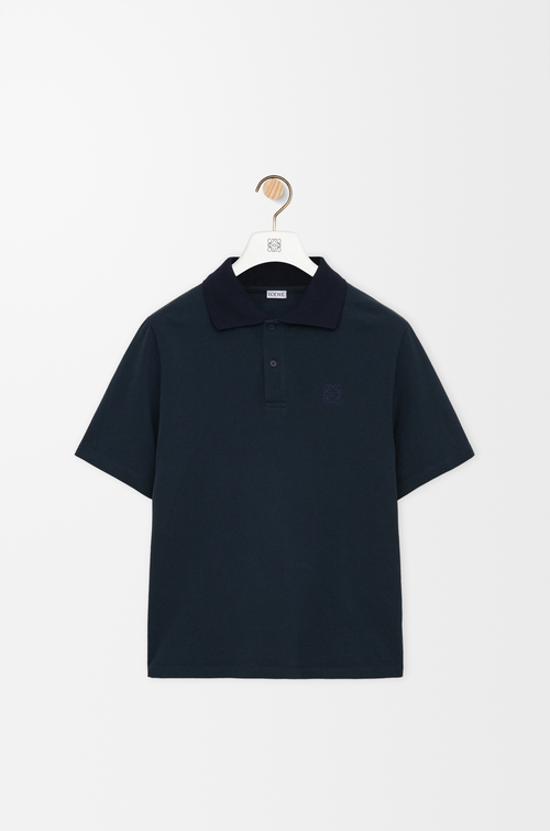 LOEWE Polo in cotone Blu Navy