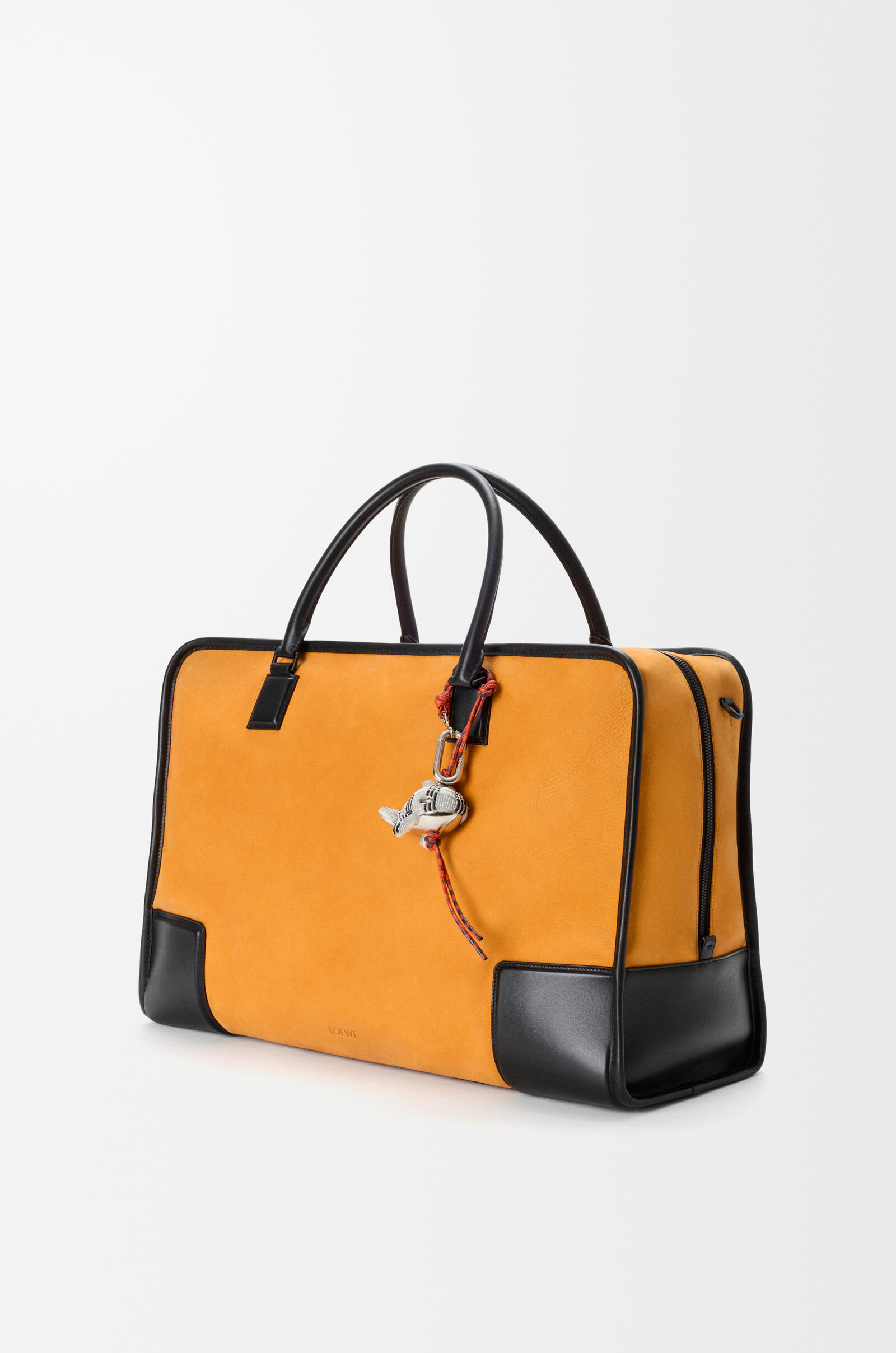 LOEWE Whale charm in beads and felt Multicolor