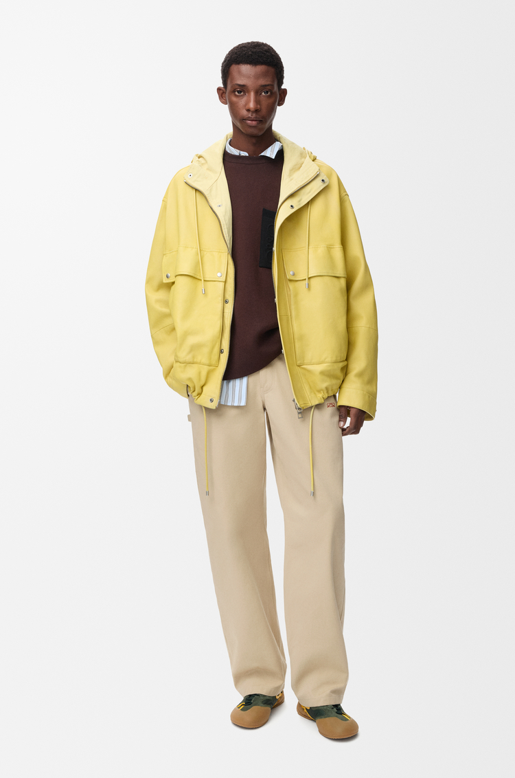 LOEWE Trousers in cotton Beige