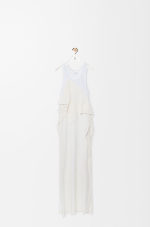LOEWE Abito in misto viscosa Bianco