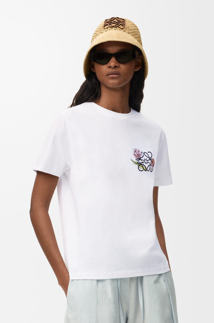 LOEWE Regular fit T-shirt in cotton White