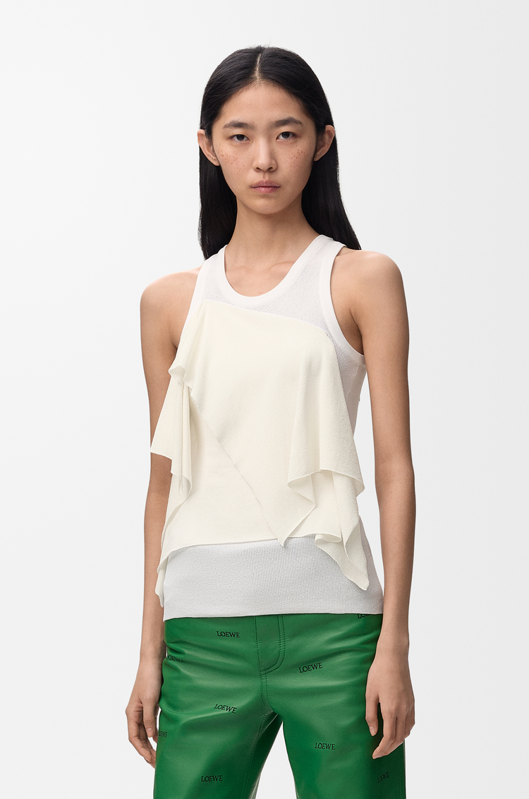 LOEWE Top in viscose blend White