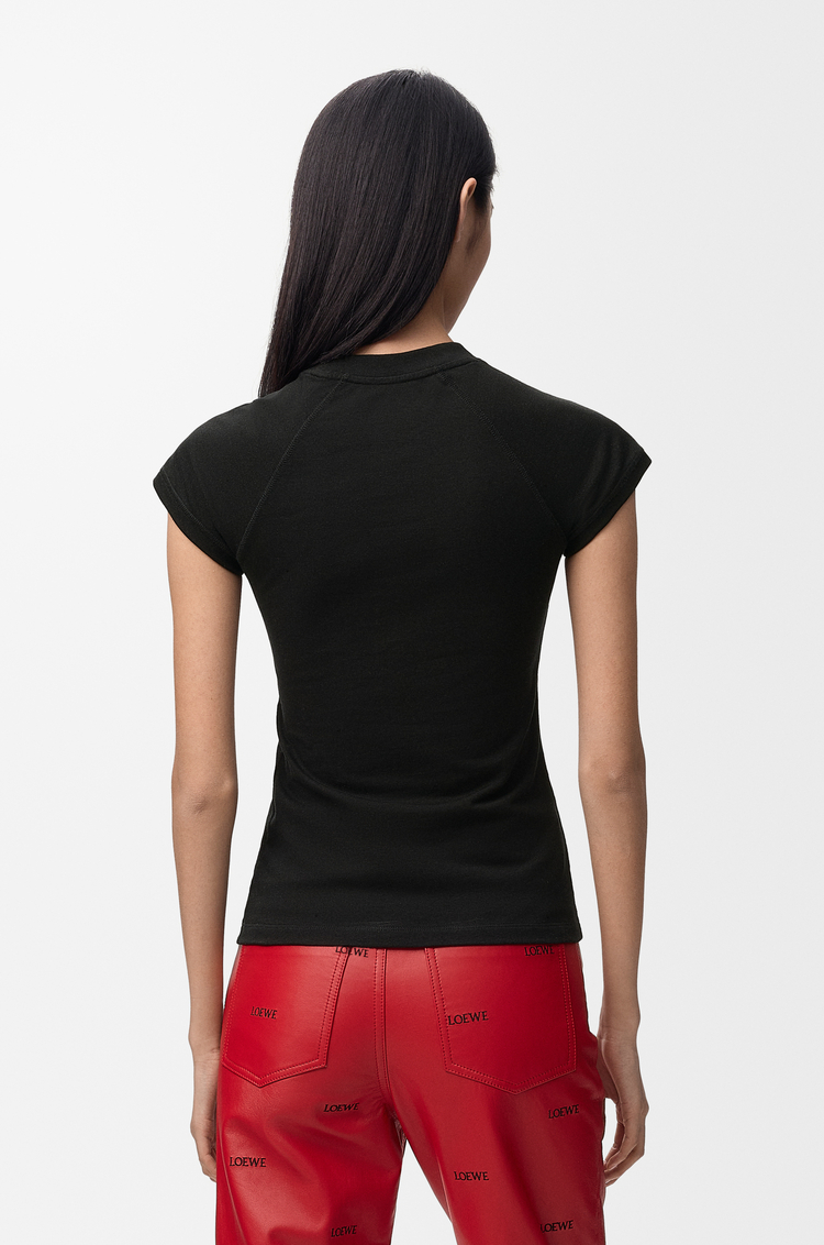 LOEWE Small fit T-shirt in cotton blend Black