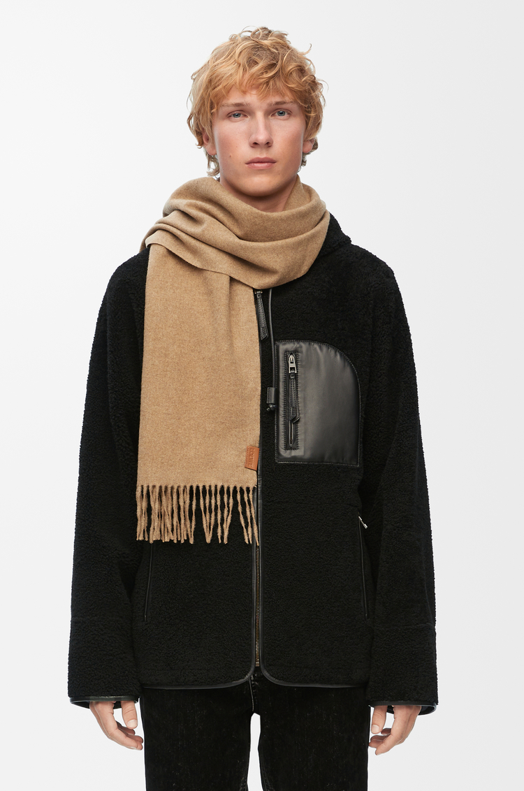 LOEWE Écharpe en cachemire Beige