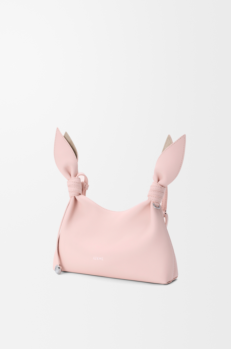 LOEWE Mini Scarf bag in smooth calfskin Crystal Pink