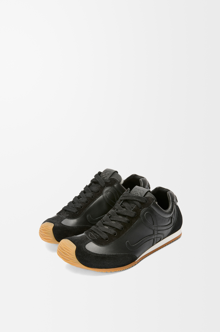 LOEWE Sneaker Ballet Runner 2.0 in morbida pelle di vitello Nero