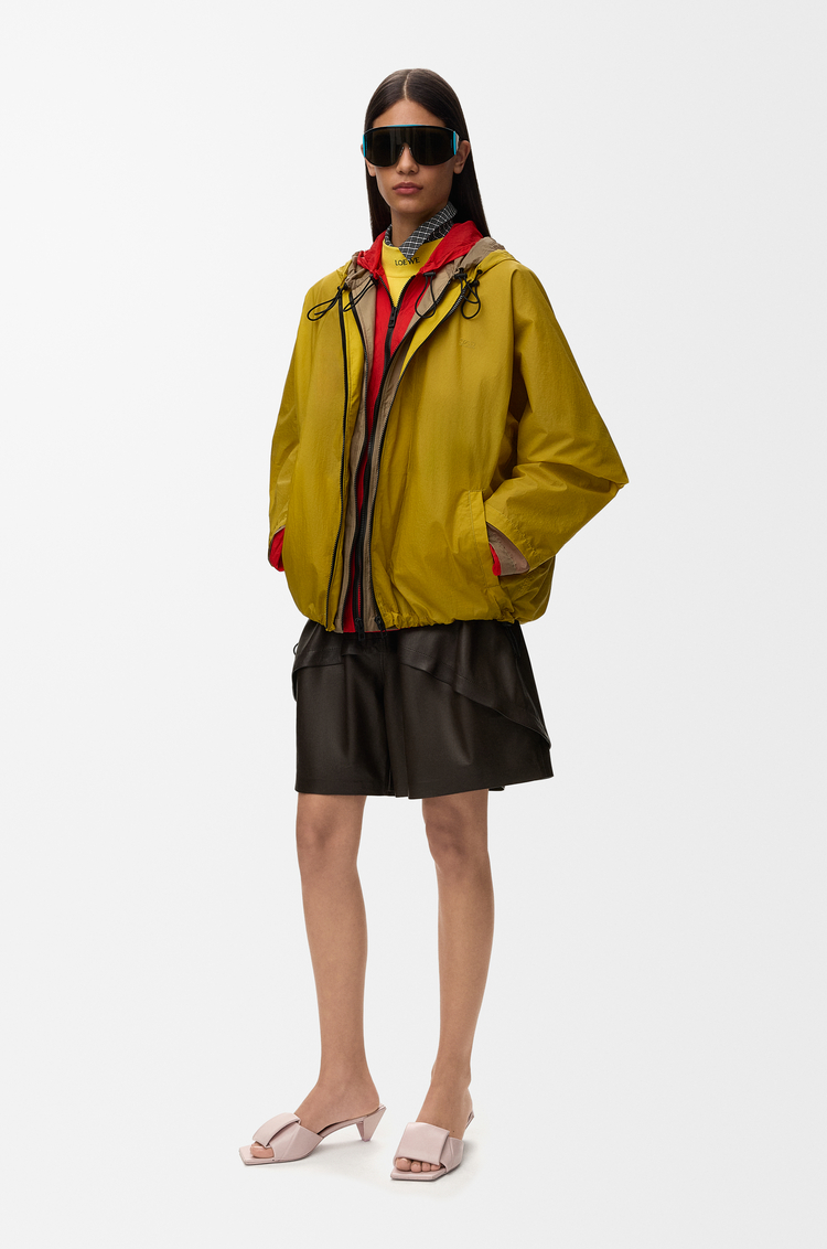 LOEWE Jacket in technical shell Yellow