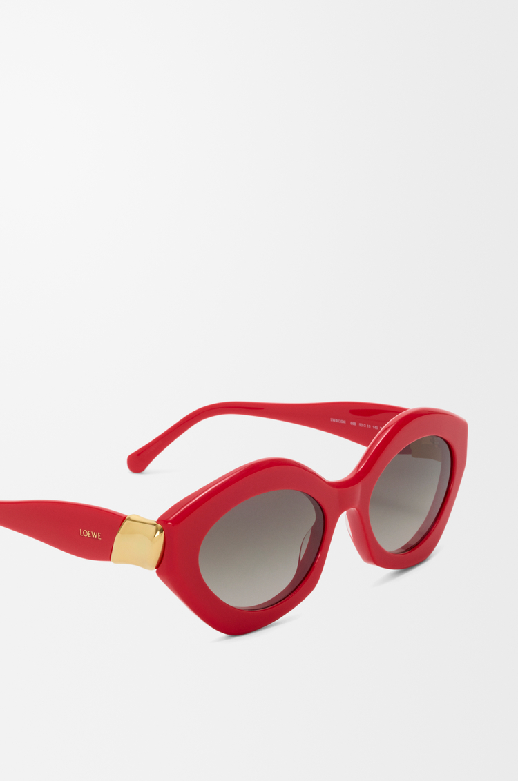 LOEWE Lunettes de soleil Coil Cateye Rubis