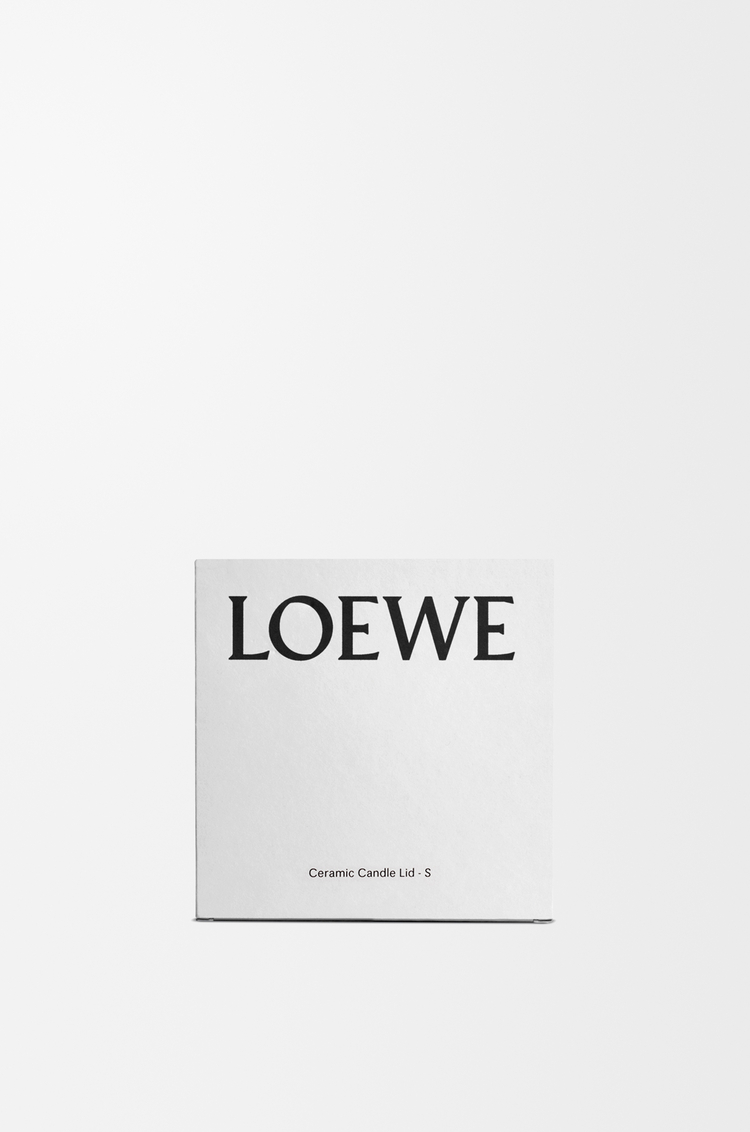 LOEWE Petit couvercle de bougie Terracotta
